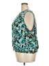 Notations Teal Sleeveless Blouse Size 3X - photo 5