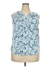 41Hawthorn Blue Sleeveless Blouse Size XXL - photo 1
