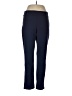 JM Collection Solid Blue Active Pants Size L - photo 1