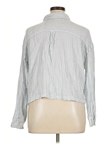 Lou & Grey 3/4 Sleeve Button-Down Shirt (view 2)
