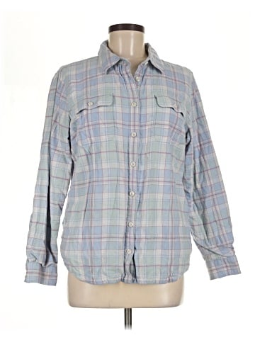 L.L.Bean Long Sleeve Button-Down Shirt (view 1)