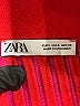 Zara Burgundy Formal Skirt Size S - photo 4