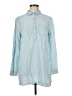 Caslon 100% Lyocell Blue Long Sleeve Blouse Size M - photo 1