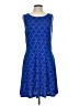 Apt. 9 Stars Blue Cocktail Dress Size L - photo 1