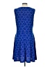 Apt. 9 Stars Blue Cocktail Dress Size L - photo 2
