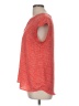 Hilary Radley 100% Polyester Red Short Sleeve Top Size M - photo 5