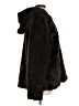 Studio West 100% Polyester Black Faux Fur Jacket Size M - photo 4
