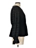 Ember 100% Polyester Black Long Sleeve Blouse Size L - photo 4