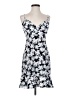 Intermix Floral Black Cocktail Dress Size 2 - photo 1
