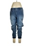 Purejill Solid Blue Jeans Size Lg Petite - photo 1