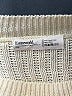 Entireworld 100% Organic Cotton Ivory Pullover Sweater Size L - photo 7