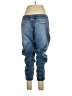 Purejill Solid Blue Jeans Size Lg Petite - photo 2