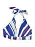 Catalina Print Blue Swimsuit Top Size L - photo 1