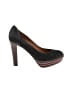 Ella Moss Stripes Black Heels Size 7 1/2 - photo 1