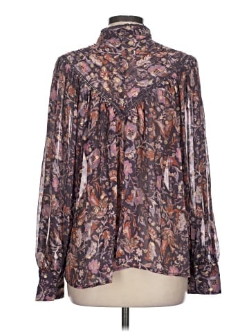 Olivaceous Long Sleeve Blouse (view 2)