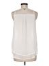 XOXO 100% Polyester Ivory Sleeveless Blouse Size M - photo 2