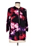 Calvin Klein Print Purple Coat Size M - photo 1
