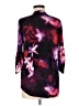 Calvin Klein Print Purple Coat Size M - photo 2