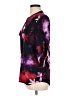 Calvin Klein Print Purple Coat Size M - photo 5