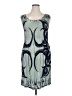Assorted Brands 100% Rayon Graphic Blue Cocktail Dress Size 1X - photo 1