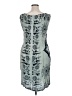 Assorted Brands 100% Rayon Graphic Blue Cocktail Dress Size 1X - photo 2