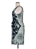 Assorted Brands 100% Rayon Graphic Blue Cocktail Dress Size 1X - photo 5