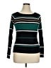 Express Stripes Teal Pullover Sweater Size XL - photo 1