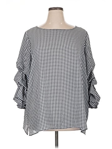 Investments 3/4 Sleeve Blouse (view 1)