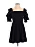 Amanda Uprichard 100% Polyester Black Cocktail Dress Size M - photo 1