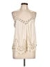 Ramy Brook 100% Polyester Ivory Sleeveless Blouse Size L - photo 1
