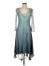 Komarov 100% Polyester Teal Cocktail Dress Size L - photo 1