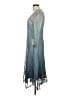Komarov 100% Polyester Teal Cocktail Dress Size L - photo 5