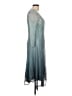 Komarov 100% Polyester Teal Cocktail Dress Size L - photo 4