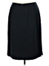 Tahari 100% Polyester Solid Black Formal Skirt Size 12 - photo 2
