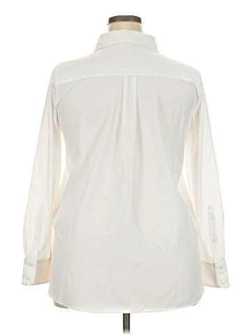 DKNY Long Sleeve Blouse (view 2)