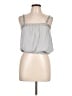 Ramy Brook 100% Polyester Gray Sleeveless Blouse Size L - photo 1