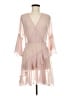 French Connection 100% Polyester Pink Cocktail Dress Size 8 - photo 1