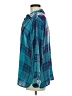 Soft Surroundings Plaid Teal Long Sleeve Blouse Size M (petite) - photo 5