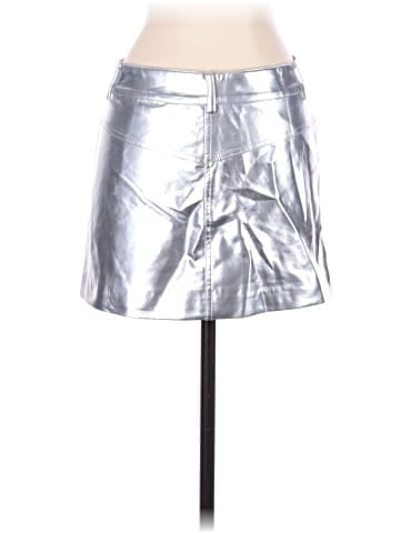 MNG Faux Leather Skirt (view 2)