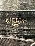 Riders by Lee Chevron-herringbone Black Jeans Size 6 M - photo 7