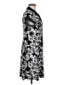Connected Apparel Graphic Black Casual Dress Size 6 Petite - photo 4