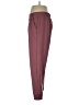 Avia Solid Burgundy Casual Pants Size L - photo 5
