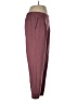 Avia Solid Burgundy Casual Pants Size L - photo 4