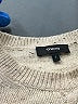 Theory Metallic Tan Pullover Sweater Size S - photo 7