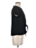 Zara TRF Black Short Sleeve Blouse Size M - photo 4