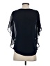 The Limited 100% Polyester Blue 3/4 Sleeve Blouse Size S - photo 2