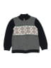Tea 100% Cotton Argyle Black Cardigan Size M (youth) - photo 1