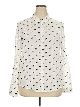Violeta By Mango Long Sleeve Blouse