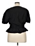 DKNY Black Short Sleeve Blouse Size XL - photo 2
