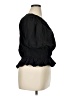 DKNY Black Short Sleeve Blouse Size XL - photo 4